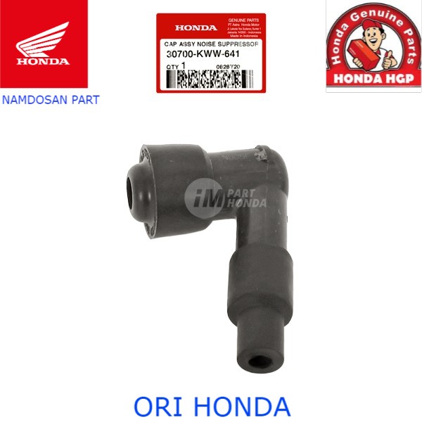 Ahm 30700-KWW-641 Cop Tutup Busi Revo Blade 110 125 Supra X 125 Helm in Fi