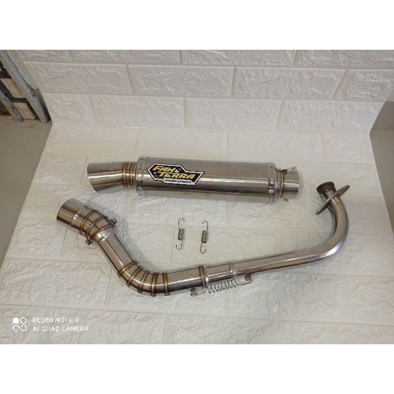 KNALPOT RACING FANTERA BEAT SCOOPY NMAX AEROX MIO SPORTY KNALPOT RACING FANTERA MIO KNALPOT RACING F