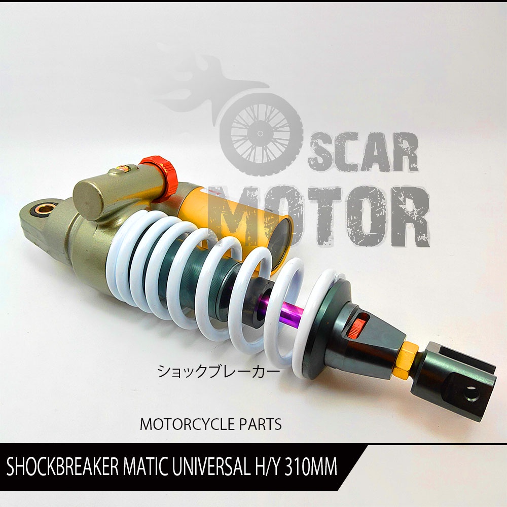 SHOCKBREAKER MATIC NEW TABUNG ATAS STELAN UNIVERSAL HONDA YAMAHA 310MM motor