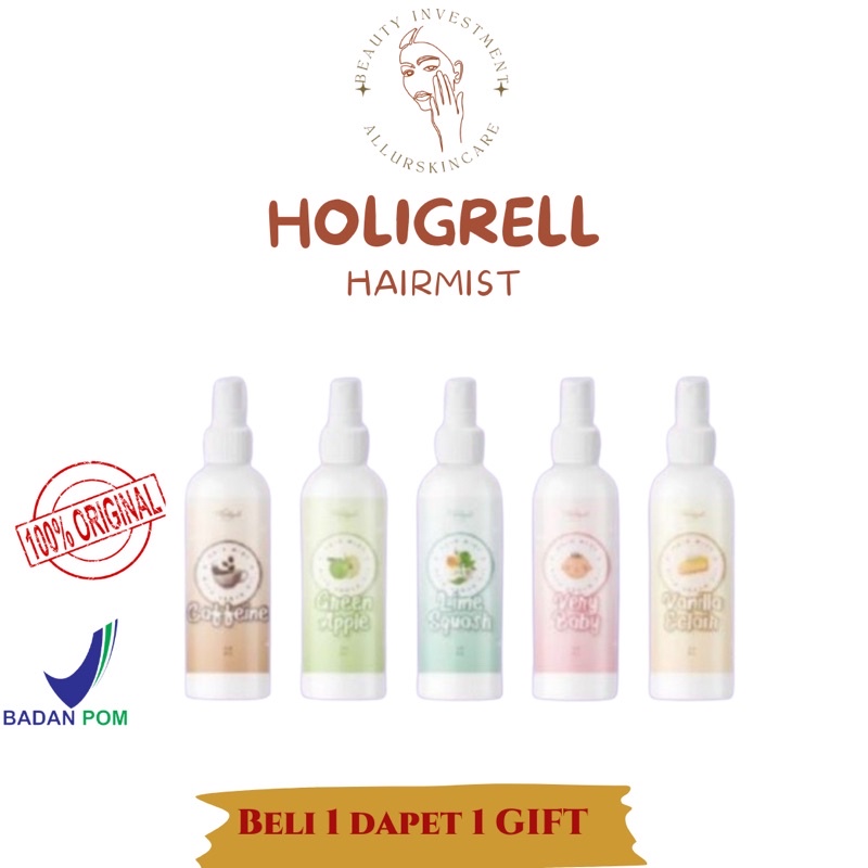 [READY] HAIRMIST BODYMIST BY HOLIGRELS HAIR MIST BODY MIST VANILA ECLAIR BY HOLIGREL HOLIGRELSKINCAR