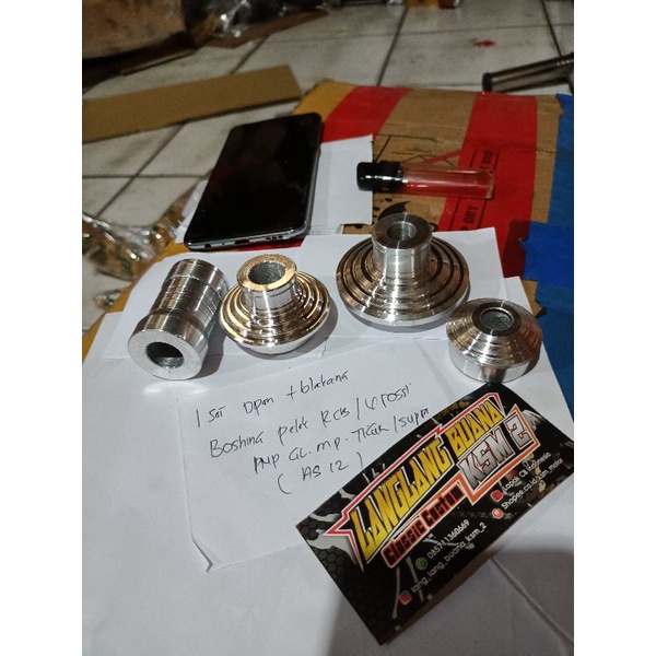 boshing pelek RCB PNP as 12 gl MP Tiger boshing gearbox pelek RCB depan belakang