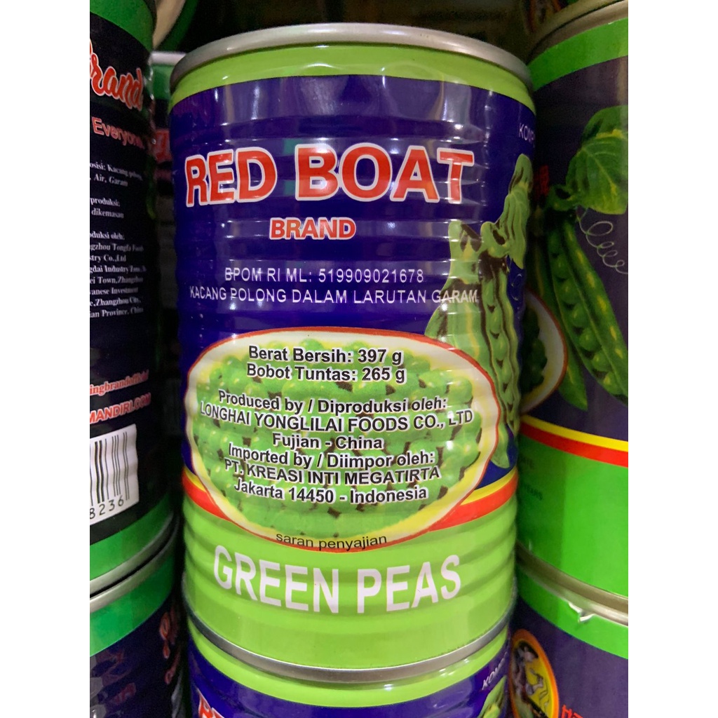 

Red Boat Green Peas 397 G