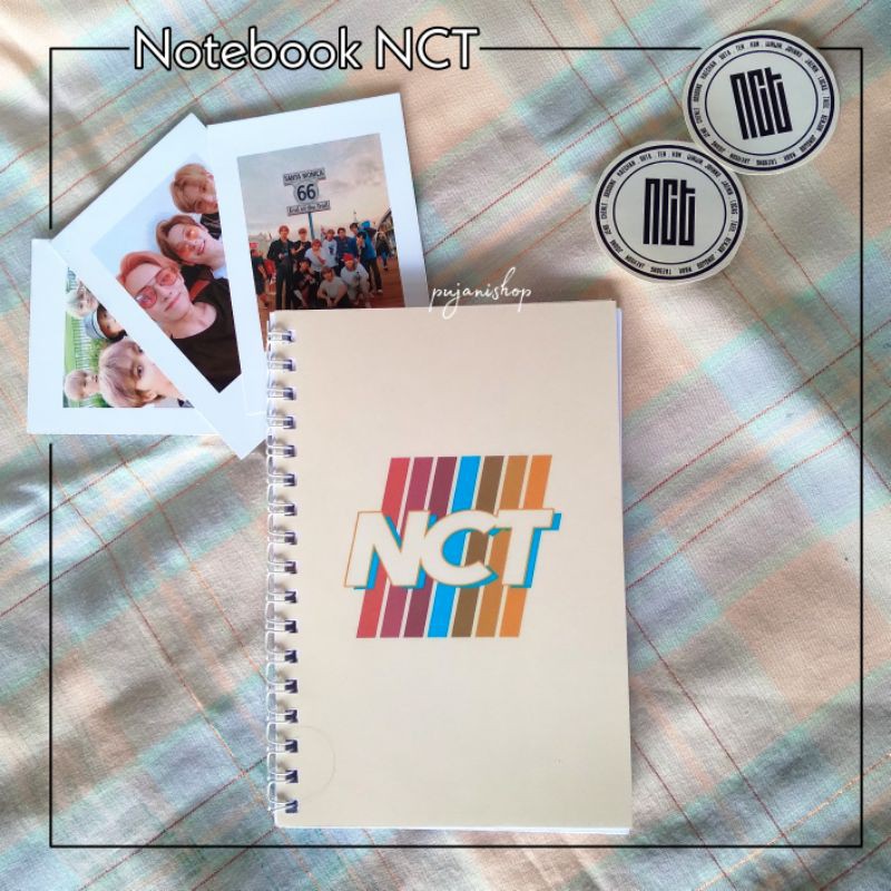 

Notebook NCT Buku Tulis Blocknote Kpop Buku Catatan K-pop