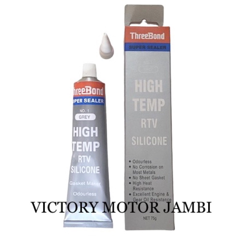 

LEM GASKET HI TEMP RTV SILICONE GREY 75 GR THREEBOND