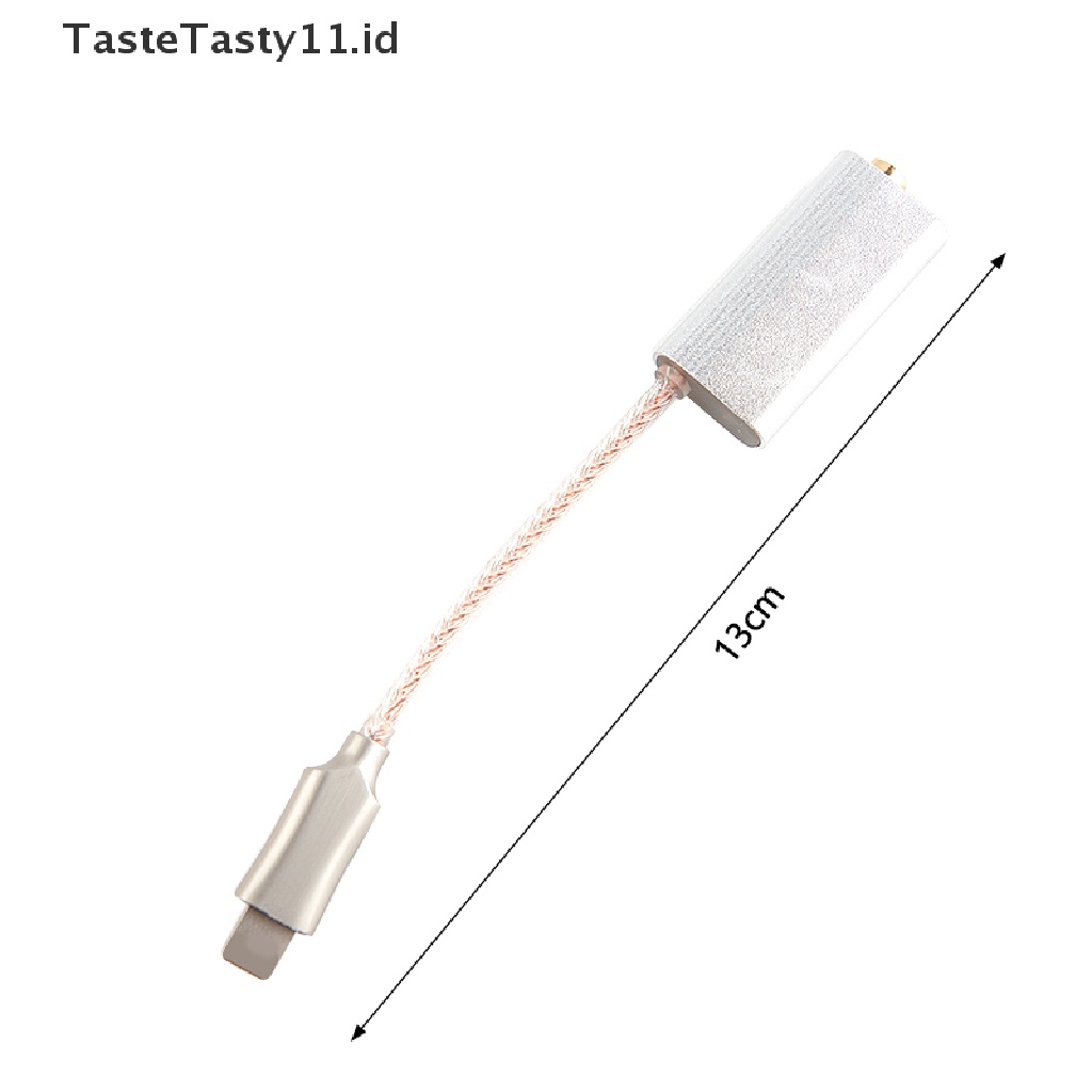 【TasteTasty】 ALC5686 Lightning DAC Decoding 3.5mm Amplifier Adapter Earphone Sound Amplifie .