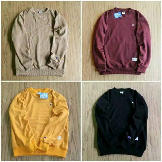 Crewneck Champion logo Premium