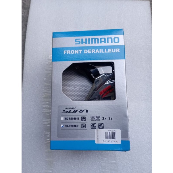 shimano rd sora triple r3030 braze on new -original