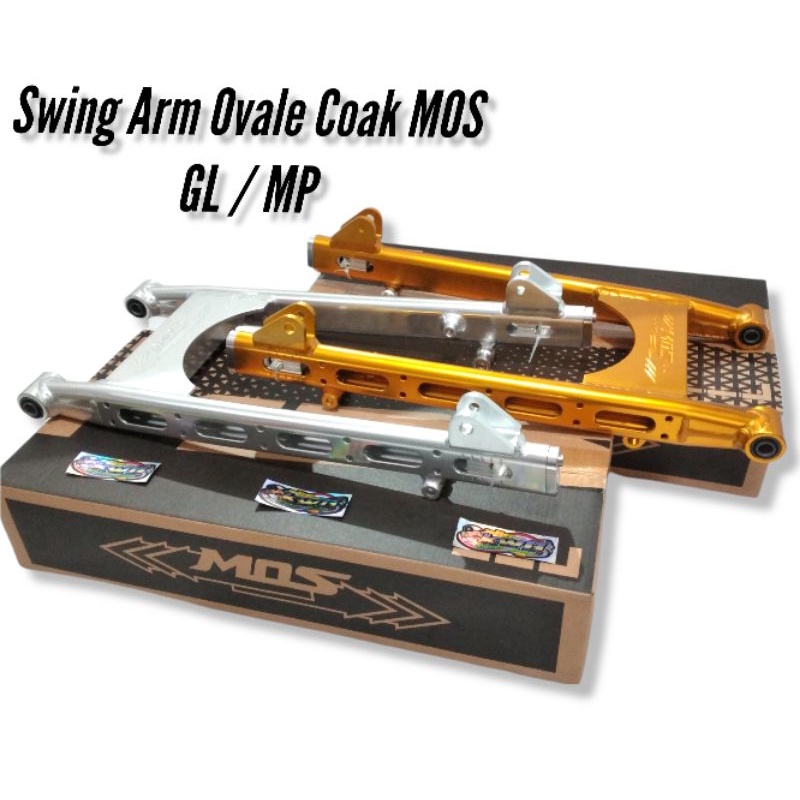 Swing arm arem almunium pnp GL MP Tiger MOS AITECH AI-TECH aitech ALMUNIUM CNC import pnp GL Megapro Tiger herex swing arm almini mos Aitech AITECH AI-TECH pnp GL 100 GL neotech GL max MP megapro tiger model ovale coak