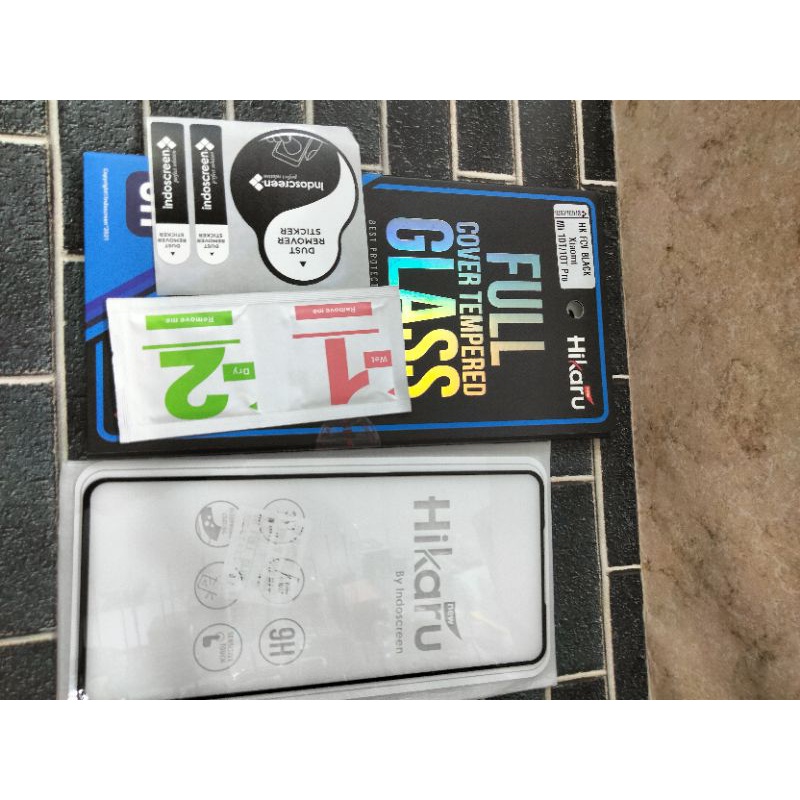 TEMPERED GLASS HIKARU POCO X3 NFC/X3PRO NFC , MI 10T/10TPRO FULL COVER.
