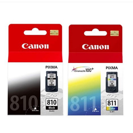 Cartridge Canon PG 810 PG810 PG-810  Black / 811 color  New Ori