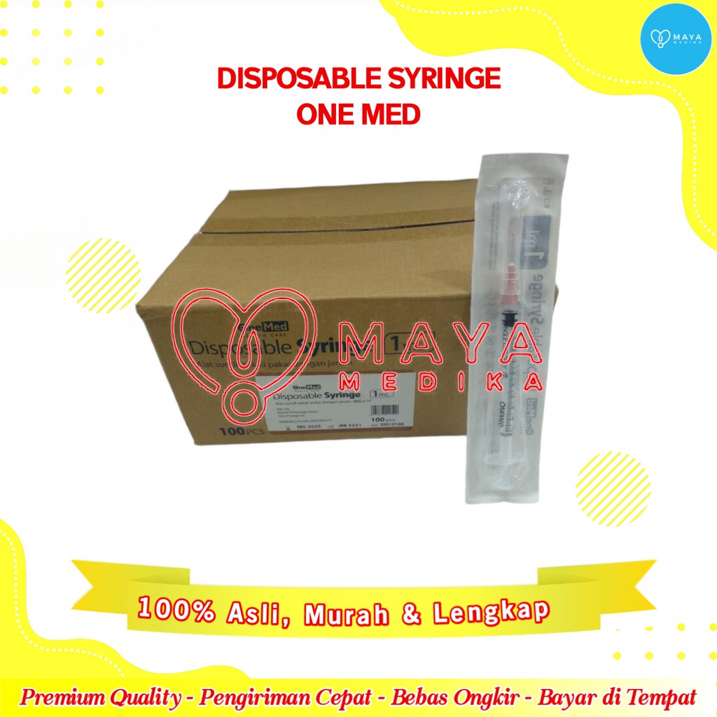 Spoit 1 cc One Med Box