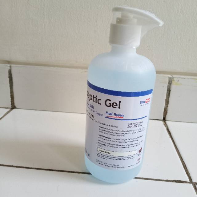 Aseptic Gel Hand Sanitizer 500ml refill OneMed