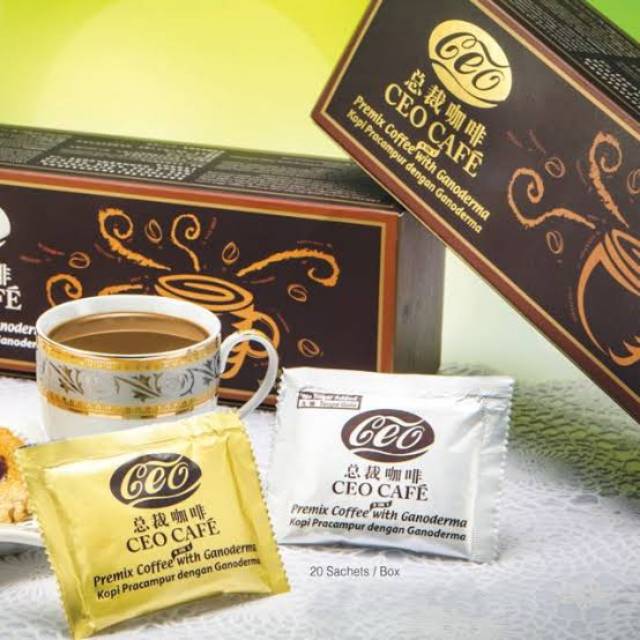 

Kopi premiun CEO Cafe -Ganoderma