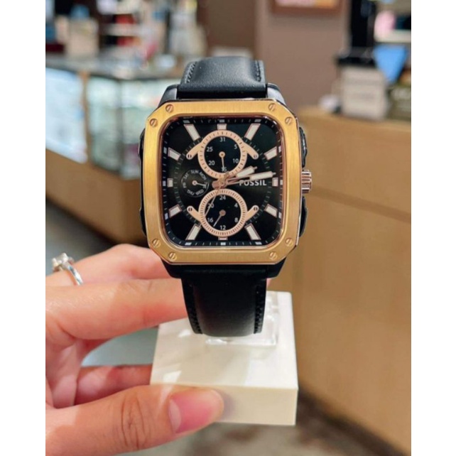 jam laki laki bq2654 black leather 4.2cm