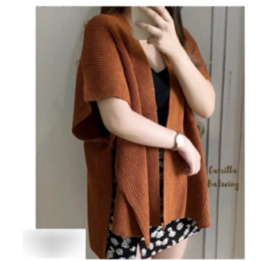 gfs COD CAMILLA BATWING OUTER/ OUTER RIB RAJUT TEBAL/CARDIGAN RIB RAJUT TEBAL