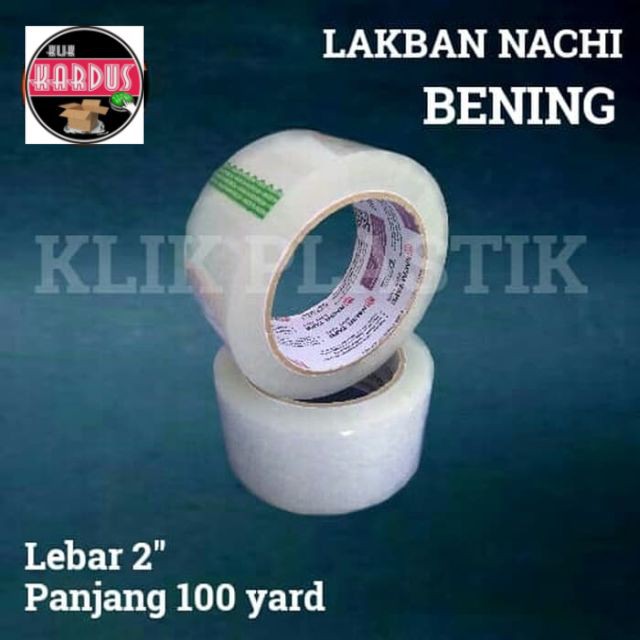 

SOLASI BENING NACHI/SELOTIP/TAPE/LAKBAN NACHI/LAKBAN POLOS