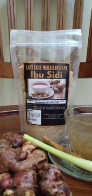 

Sari Jahe Merah instan Bu Sidi Minuman Herbal.