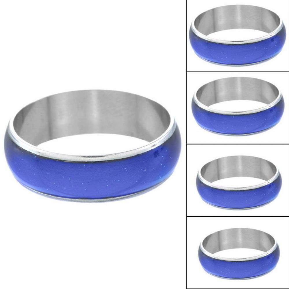 Solighter Mood Ring Hadiah Menakjubkan Kontrol Suhu Unisex