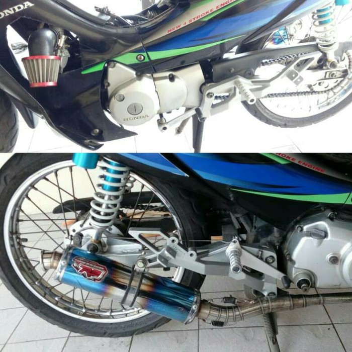  Modifikasi  Vixion Underbone