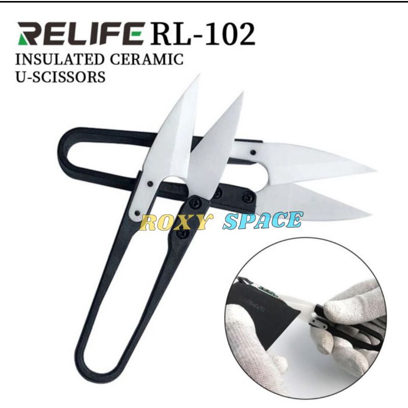 

Relife RL-102 | GUNTING INSULATED KERAMIK CERAMIC U-SCISSORS RL-102