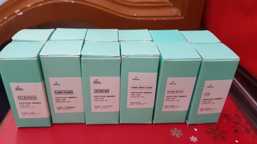 Natuna Palmarosa Essential Oil Diffuser Humidifier Minyak Esensial Air Purifier Aromatherapy Difuser