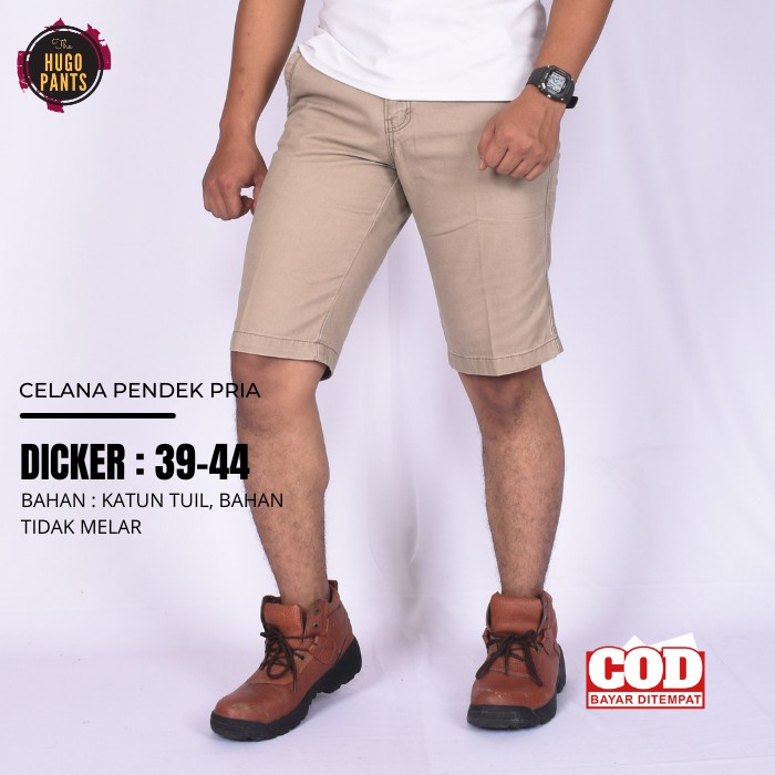 DICKER CELANA PENDEK JUMBO PRIA DISTRO BIG SIZE 39-44 BAHAN KATUN IMPORT