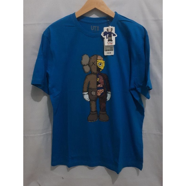 KAOS UNIQLO ORIGINAL PREMIUM-Biru 5