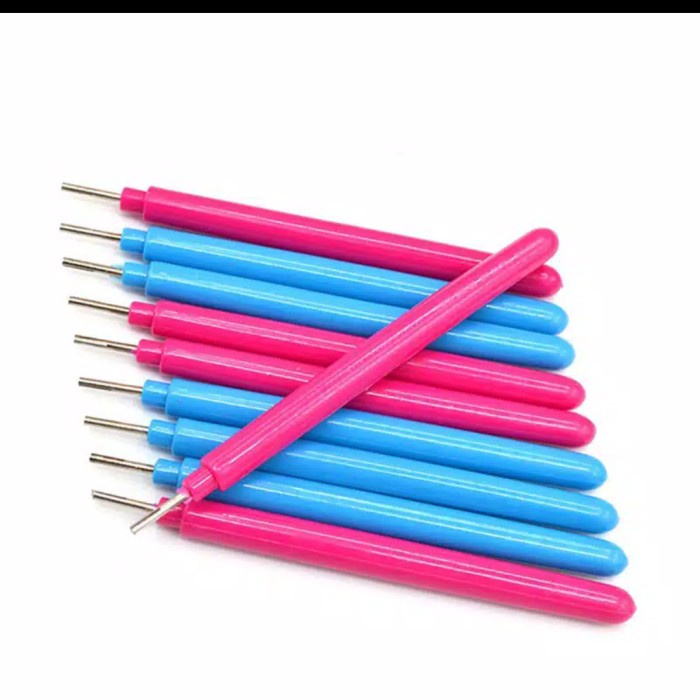 

tulis-alat-paket- 1pc alat kertas paper quilling curling pen, tool -paket-alat-tulis.