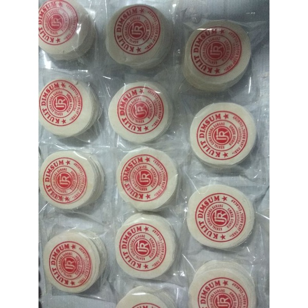 Kulit dimsum 7.5 cm isi50++ pcs