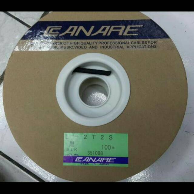 kabel canare L-2T2S (kabel audio dan mic) bagus tanpa noise murah