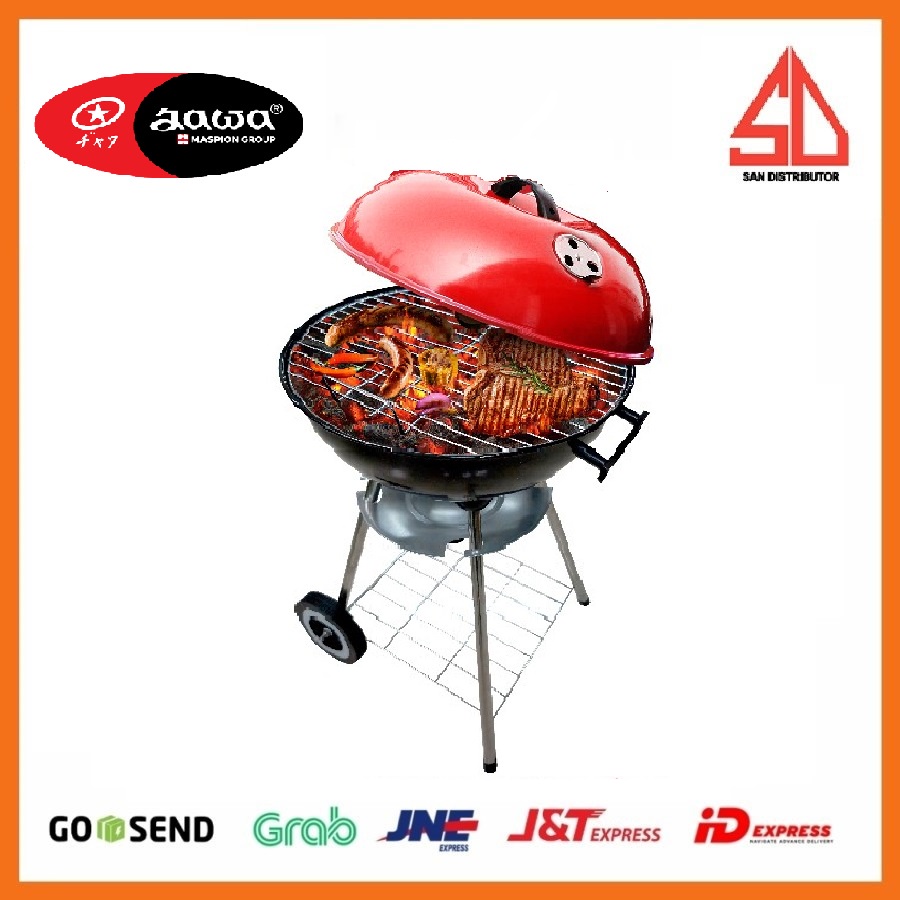 Maspion Panggangan Semeru Grill 43 Cm Panggangan Serbaguna bbq