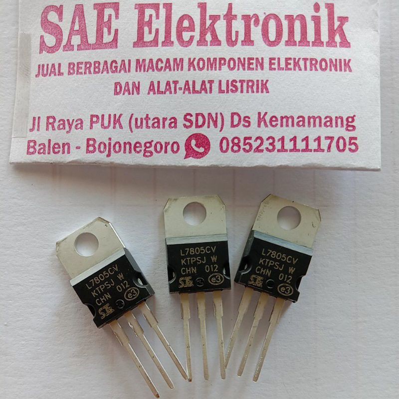 TRANSISTOR L7805 / AN7805