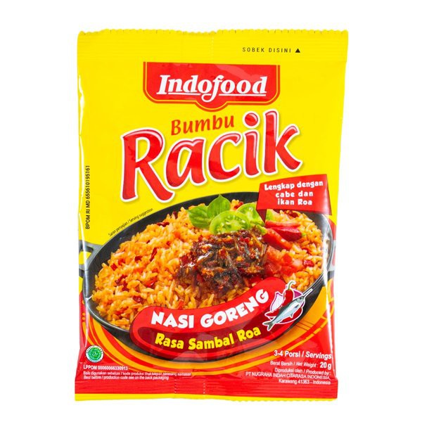 INDOFOOD Bumbu Racik Nasi Goreng Rasa Sambal Roa 20gr