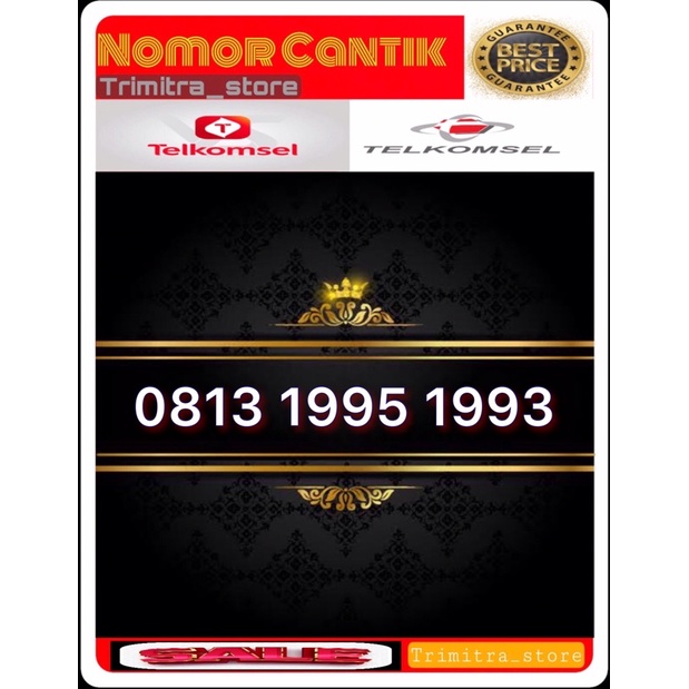 Nomor cantik Telkomsel dobel tahun lahir Nomor cantik simpati