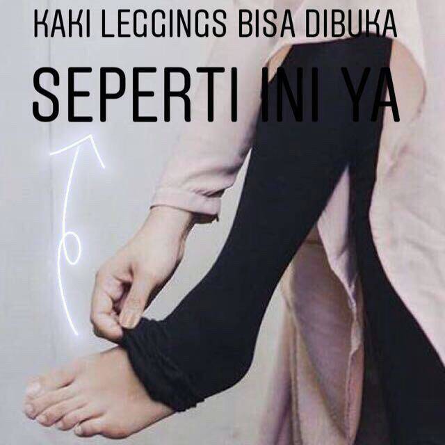 Dalaman Celana Wanita, Celana Leging Wudhu Bahan Kaos Rayon SUPER PREMIUM.