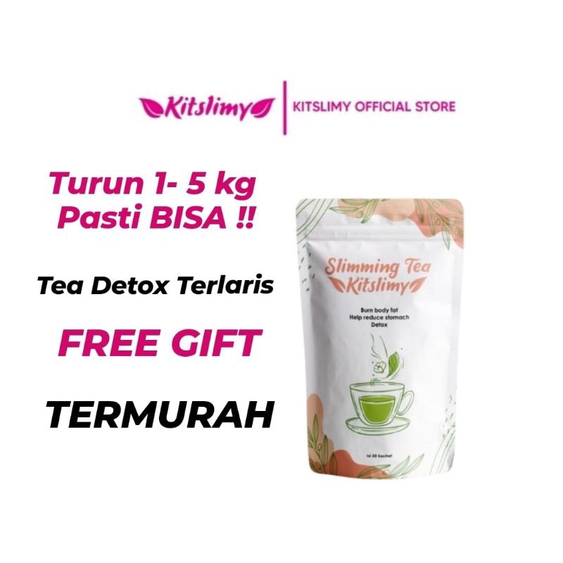 

✅ Free Meteran ✅ Kitslimy Slimming Tea Detox Teh Pelangsing