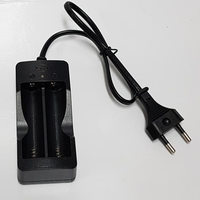 Baterai Charger Desktop Rechargeable 18650 2 Slot