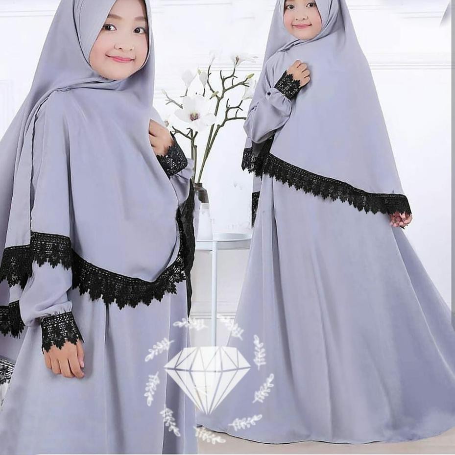  Model  Baju  Gamis Remaja  Umur 14 Tahun Keisha 2 I Gamis 