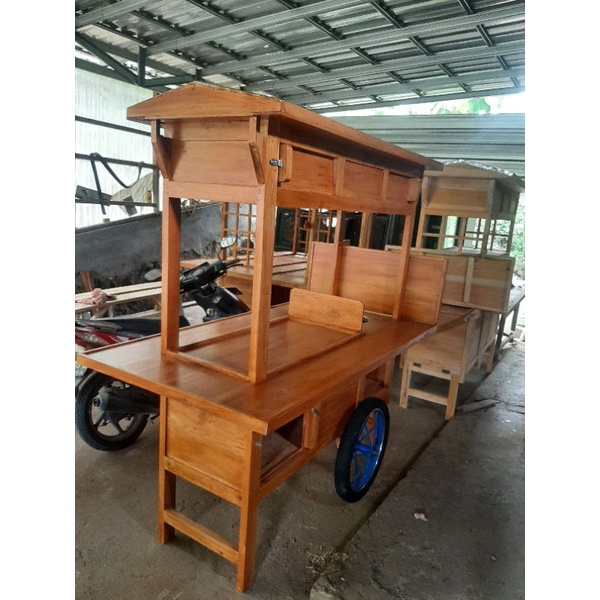 gerobak angkringan paket komplit