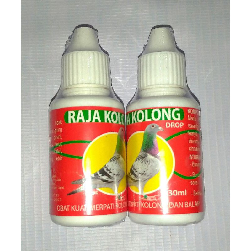 RAJA KOLONG DROP OBAT KUAT MERPATI KOLONG DAN BALAP 30ML
