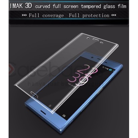 Sony Xperia X Compact - Imak Full Curved Premium Tempered Glass