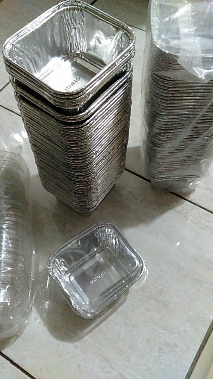 Alumunium Foil Cup Bx 0350 + Tutup Mika