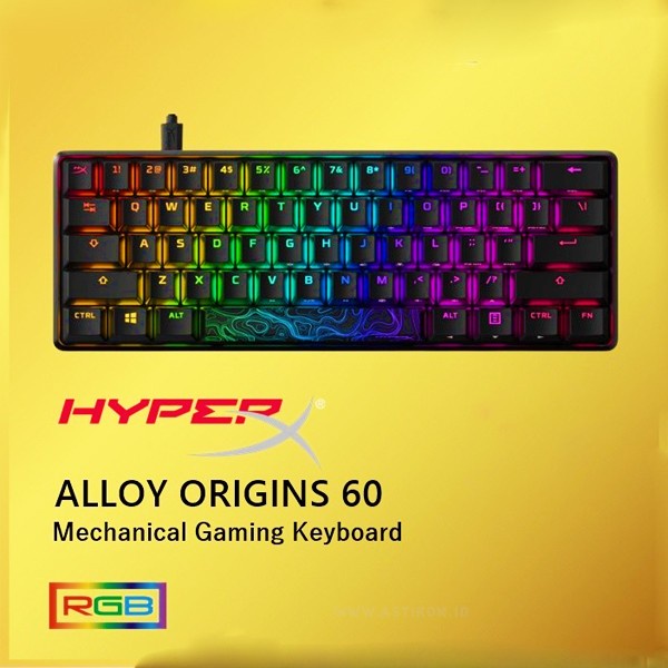 HyperX Alloy Origins 60 RGB TKL Mechanical Gaming Keyboard