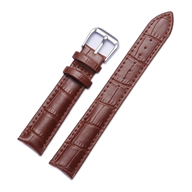 TALI JAM STRAP UNIVERSAL 20MM MODEL KULIT BUAYA CROCODILE LEATHER