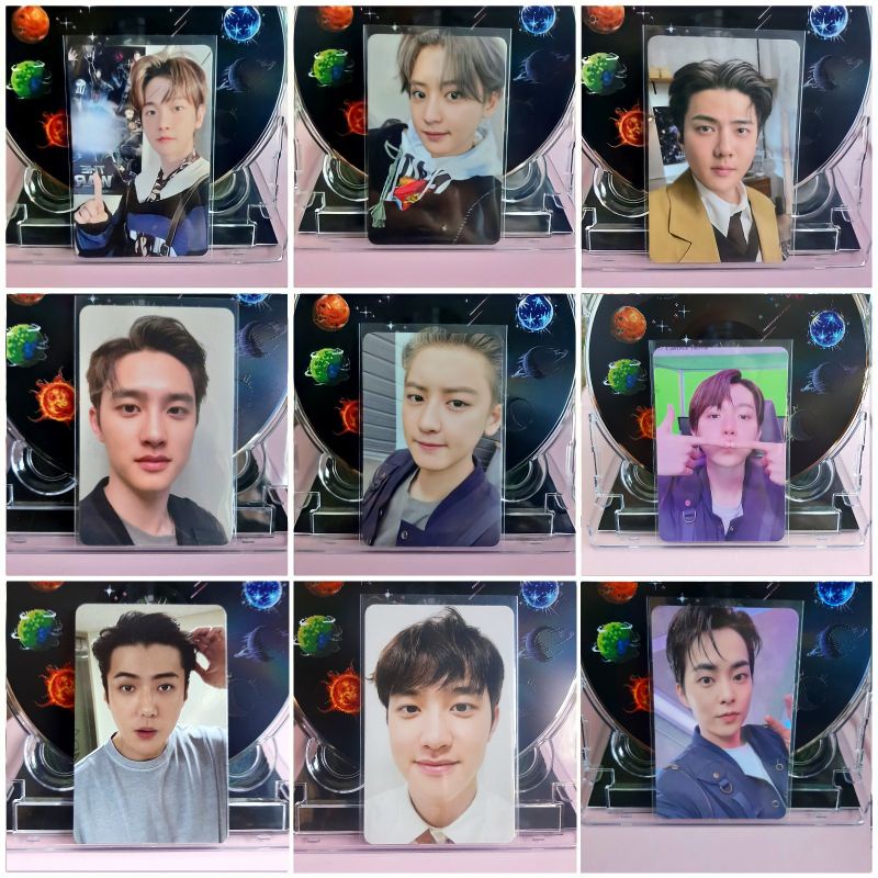 EXO DFTF Sehun Chanyeol Xiumin Kyungsoo Baekhyun Photocard