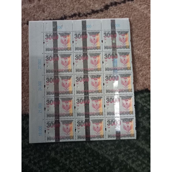 

Meterai 3000 asli tahun edisi 2006-2009
