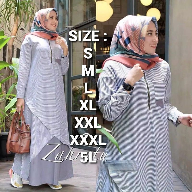 GAMIS JUMBO TERBARU ZAHRATU MAXI LD 130, 140 (COD)