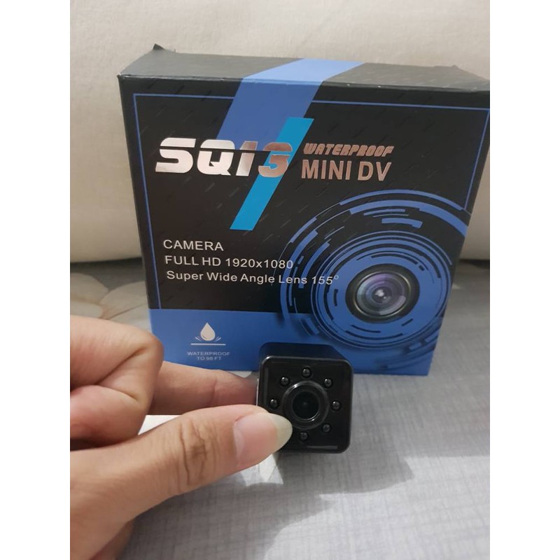 KAMERA MINI SPY CAM CAMERA MINI PENGINTAI CCTV MINI CAMERA KAMERA KECIL HIDDEN CAMERA SQ13 FULL HD