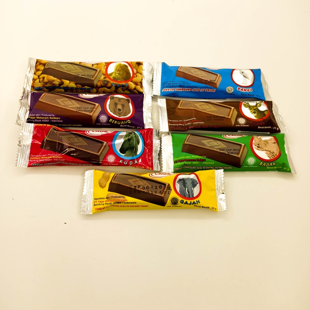 

SNACK COKLAT L'AGIE 2PCS X 30 GR