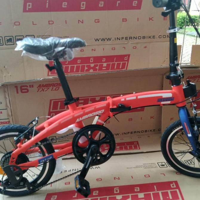 sepeda lipat 16 maximo piegare ambrosio tx 7.1.0 by family
